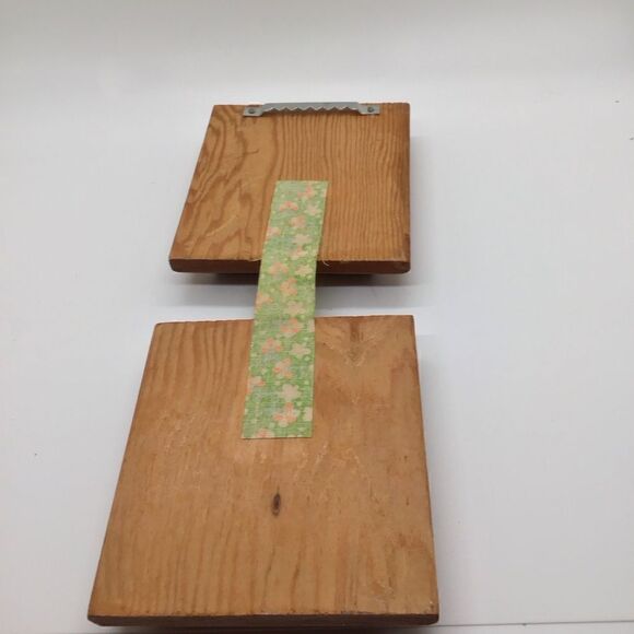 Betsy Clark Decoupage on Wood Wall Hanging - Picture 4 of 5